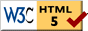 Valid HTML5.